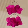 Boucles d’oreilles fushia Marie